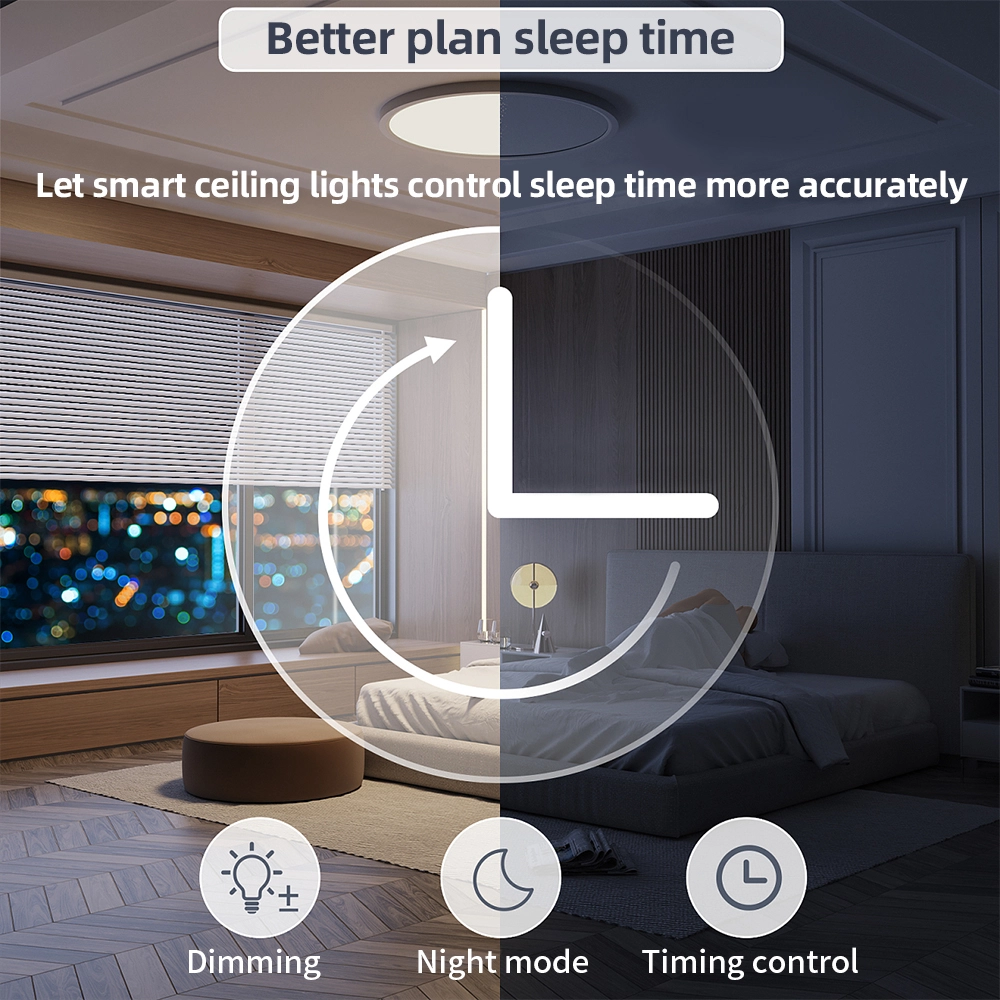 Zemismart Smart LED Ceiling Light (Silver) - Image 3